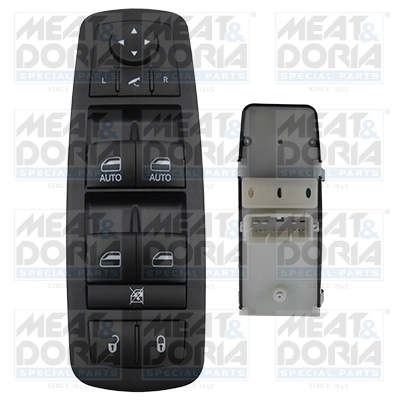 Switch, window regulator